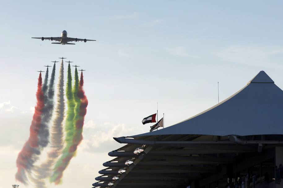 Abu Dhabi, ultimo GP della stagione 2015. Afp